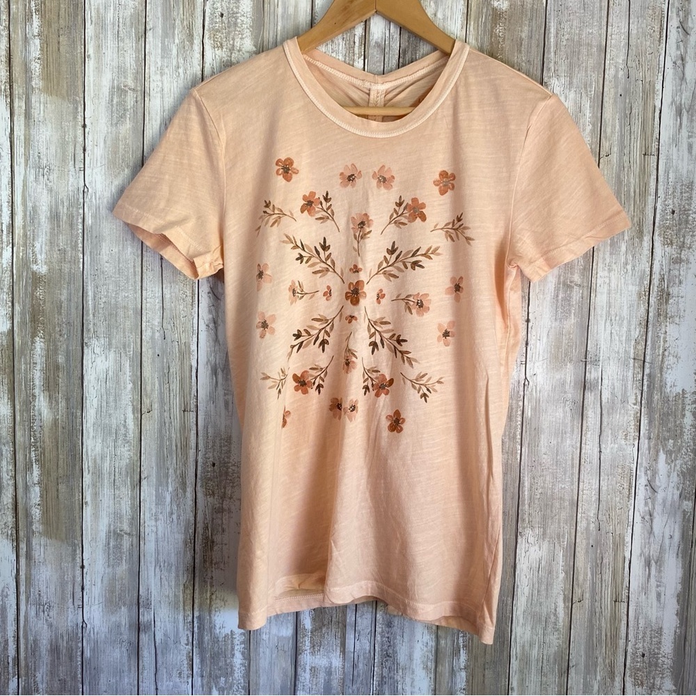 Lucky Brand Wild Flower Tee - Picture 2 of 7